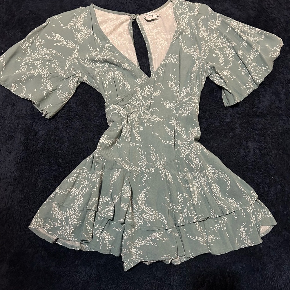 Princess Polly Green Backless Dress